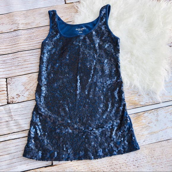 Old Navy Sequin Front Tank - M - Picture 3 of 5